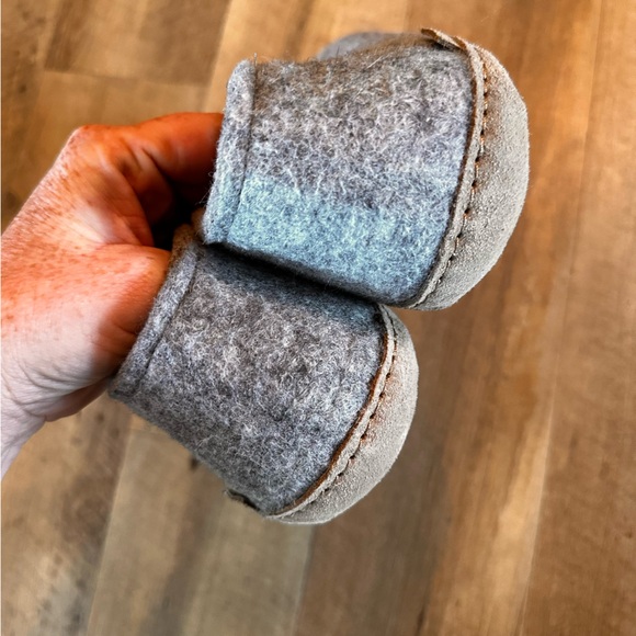 Glerups Wool Slip-On Slippers with Leather Sole - Picture 7 of 13